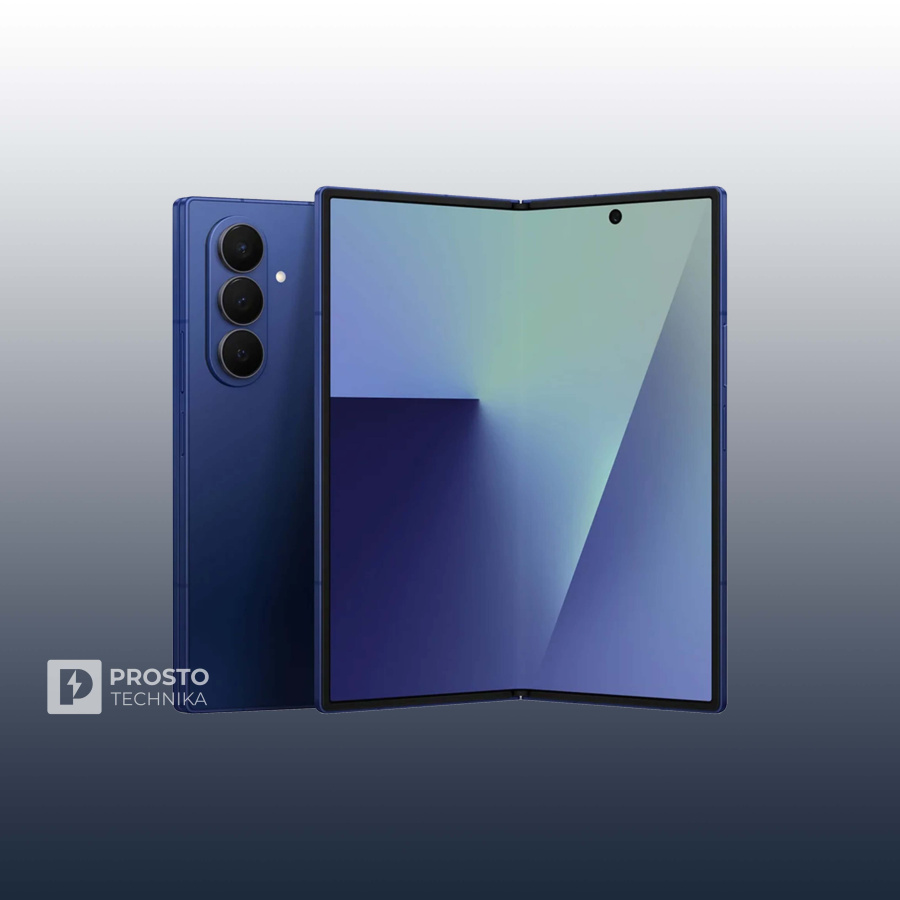 Смартфон Samsung Galaxy Z Fold 7 12 ГБ, 256 ГБ Blue Shadow